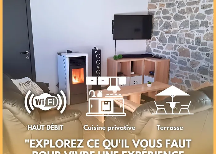 Au Chant Des Roches - Parking - Wifi - Terrasse - Chambres Familiales - Cerfontaine